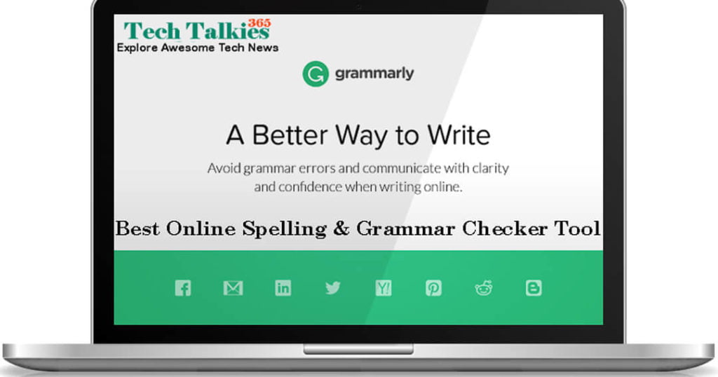 Grammarly - Best Online Spelling & Grammar Checker Tool