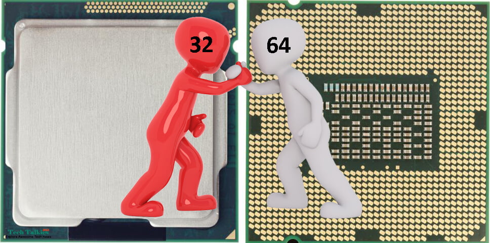32 Bit vs 64 Bit Processor and Operating System
