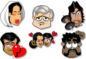 Wechat Bollywood Stickers