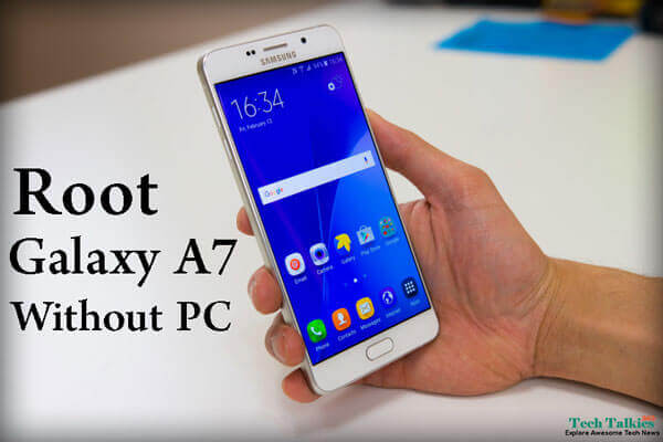 Root Galaxy A7 2017 Without PC
