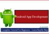 Android App Development Complete Tutorial For Beginners Free Course Learn Step by Step