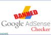 How to Check Google AdSense Banned Domains or Websites