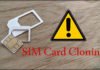 Alert from SIM Card Cloning Security