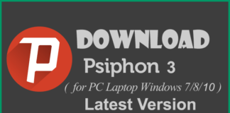 Download Psiphon 3 latest Version For PC & Window 7/8/10