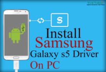 Install Samsung Galaxy S5 USB Drivers on Computer