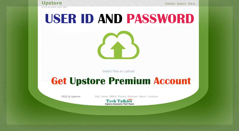 Working Upstore Premium Accounts & Passwords Free