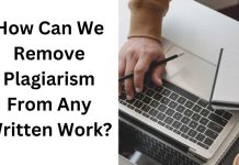 Remove Plagiarism From Any Work