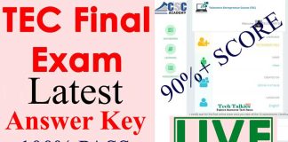How to Get CSC TEC Exam Latest Answer Key 2023 PDF Download
